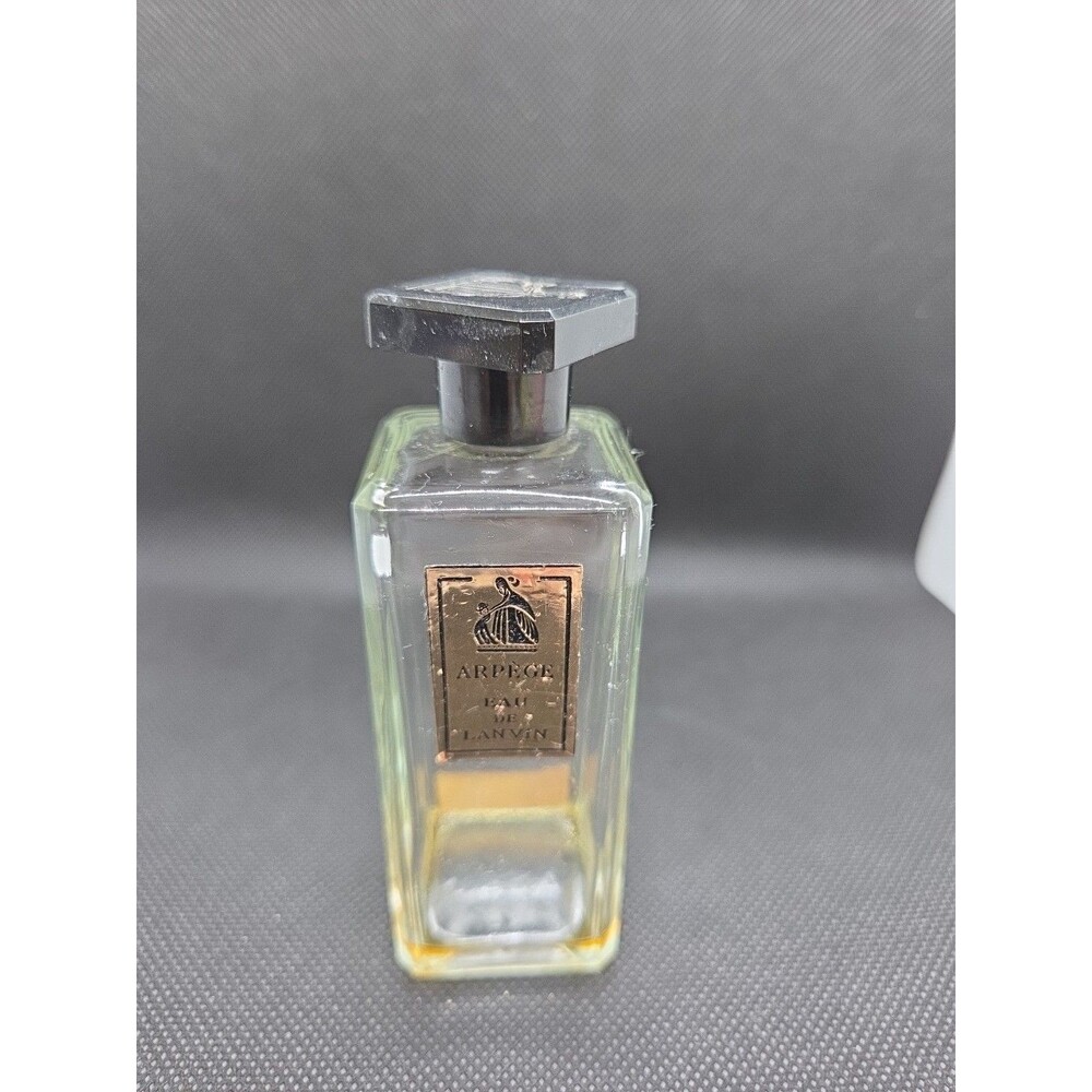 Vintage Arpege Eau De Lanvin Perfume Bottle Empty Beautiful! HB10